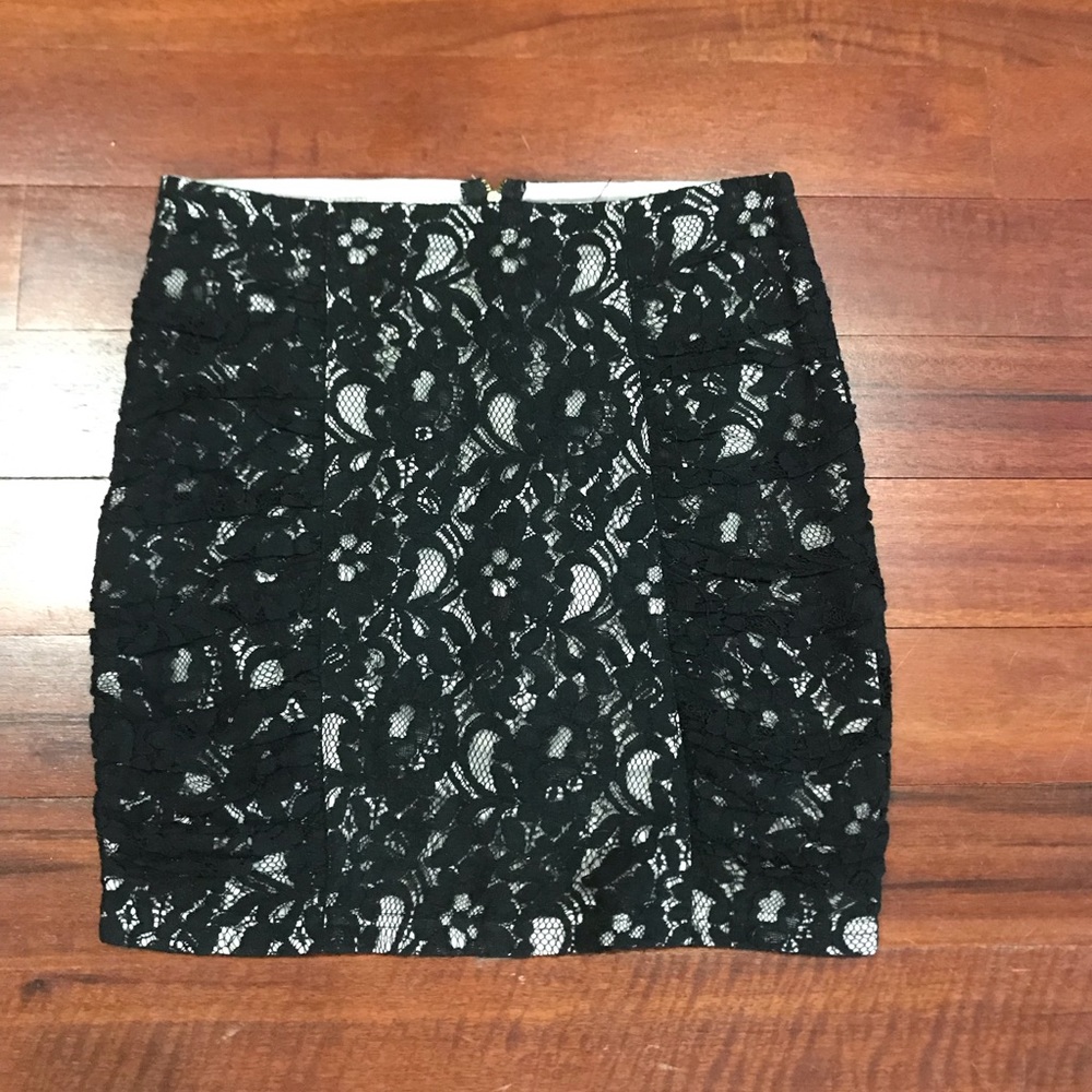 2/$20 Black lace skirt